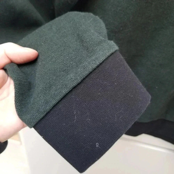 HUGO Boss Black Green Crewneck  Cotton L - Picture 9 of 11